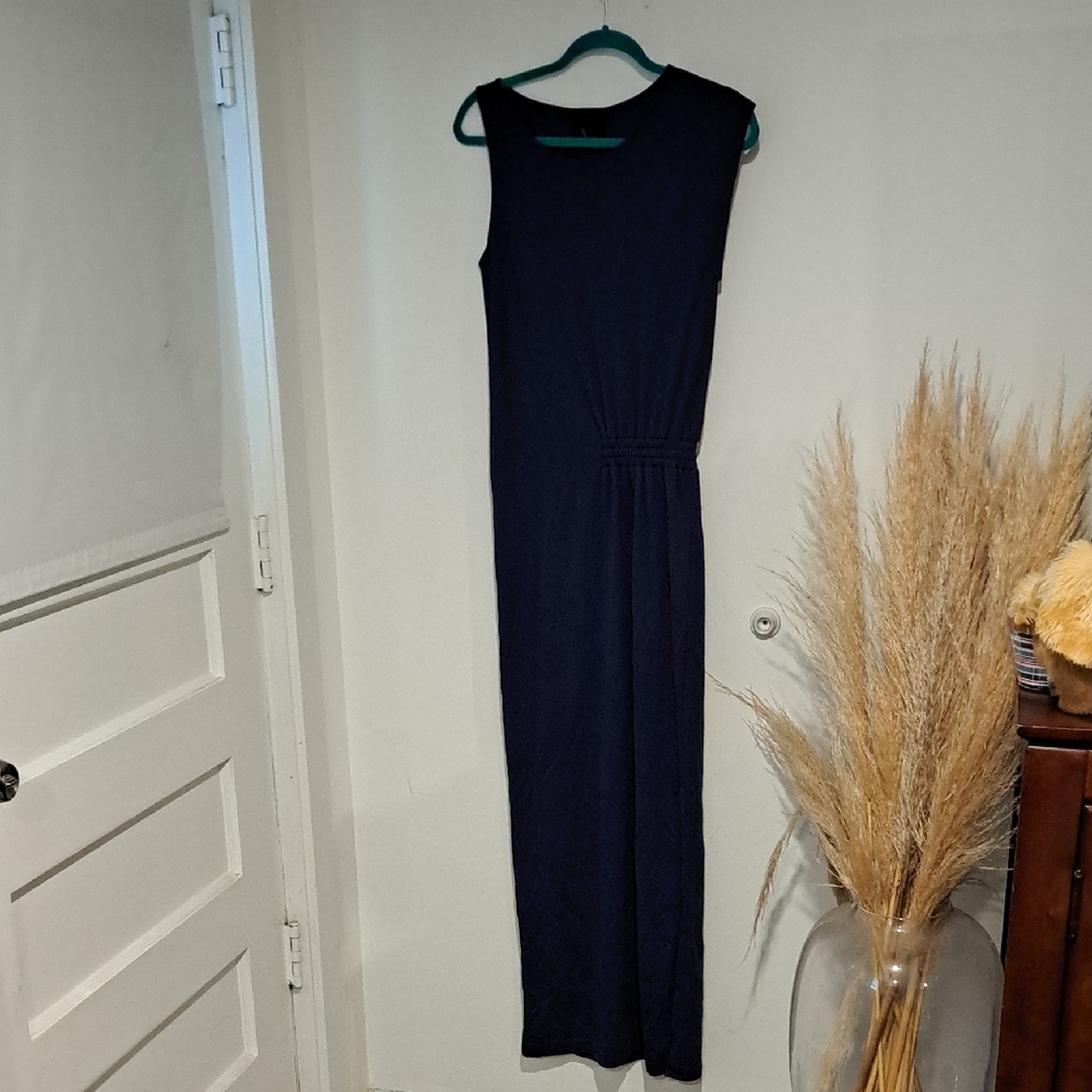 NWT Quinn Midnight Blue Maxi Dress Size S B106